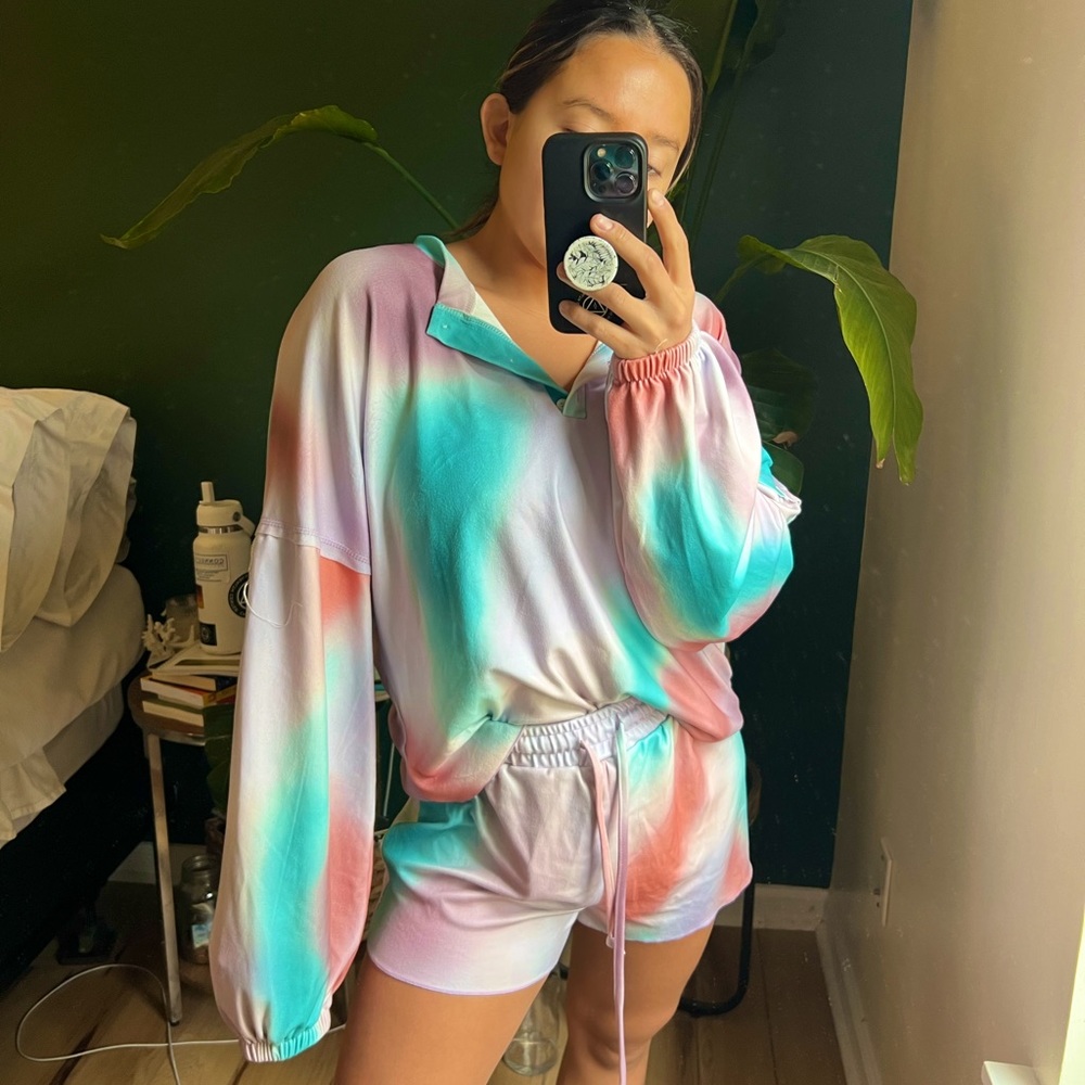 Two piece buttery soft pajama set